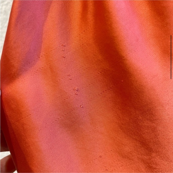 Aritzia Wilfred Ruched Slip Dress - Coral - Picture 5 of 9